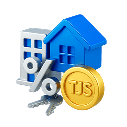 Illustration of a house real estat